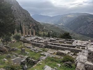 Temple of Apollo, Delphi.