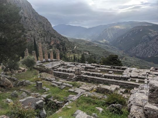 Temple of Apollo, Delphi.