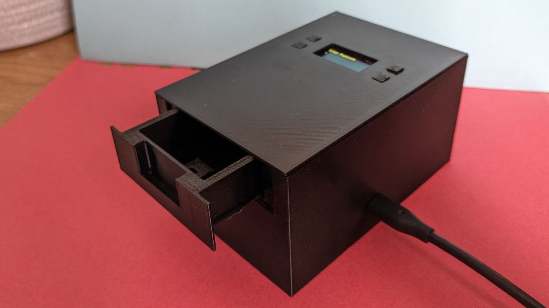 The cover image for "3D-printed IoT lock box using ESP32"