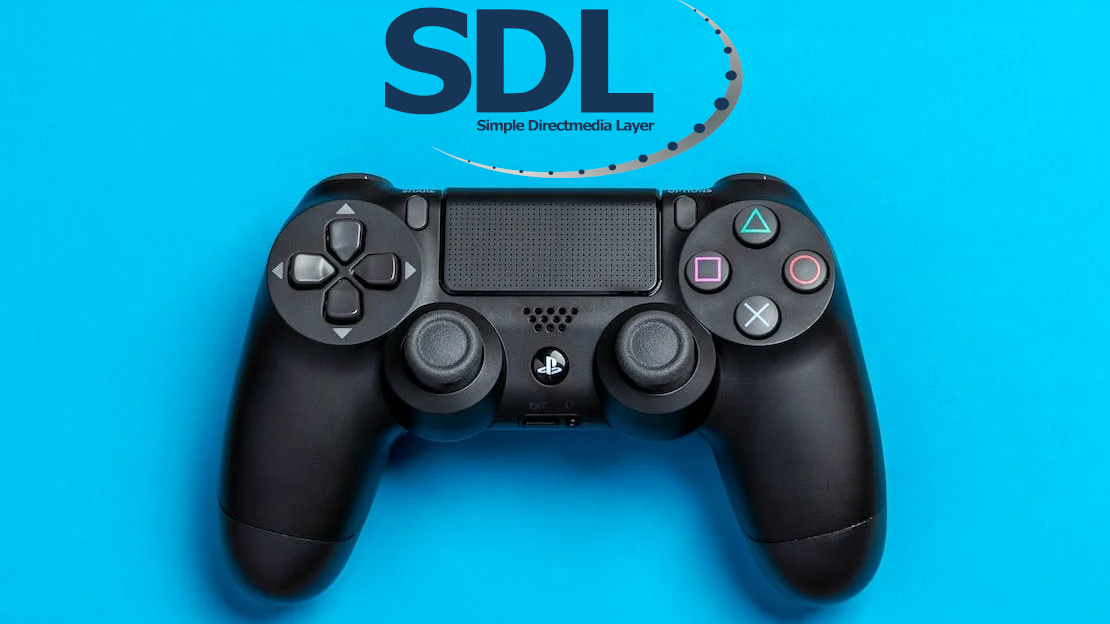 The cover image for "SDL_GameController: Making gamepads just work"