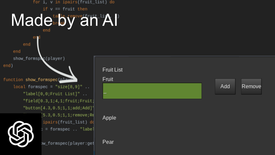 The cover of "ChatGPT: An AI that can write Minetest mods... kinda"