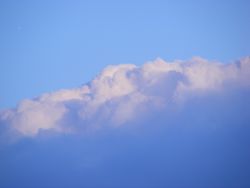 Clouds during a snow day.