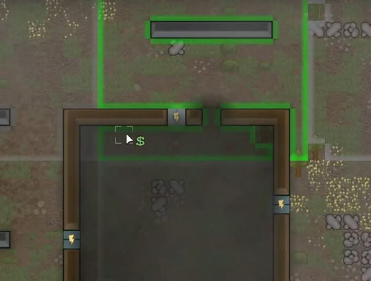 RimWorld's <a href="https://www.youtube.com/watch?v=RMBQn_sg7DA">Region System</a>. Regions are at most 16x16 tiles, and then subdivided by walls. Connections between regions are stored.
