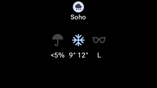 Cover image for Do I need a coat? - I've made a smartwatch app
