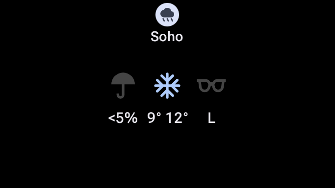 The cover image for "Do I need a coat? - I've made a smartwatch app"
