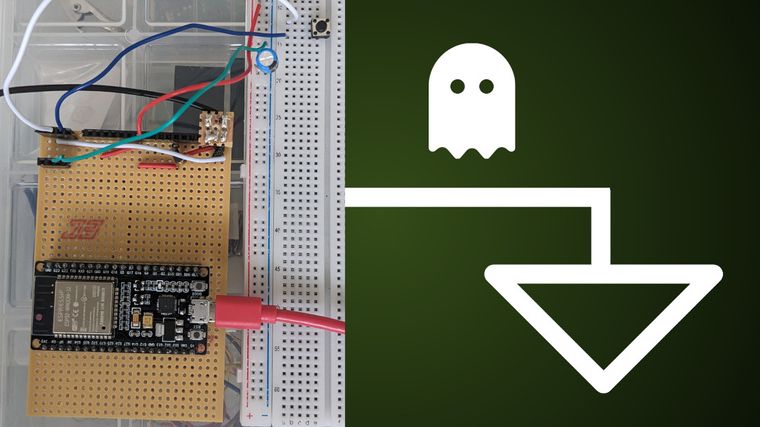 The cover of "Ghosts live in the ground: debugging an electronic circuit"